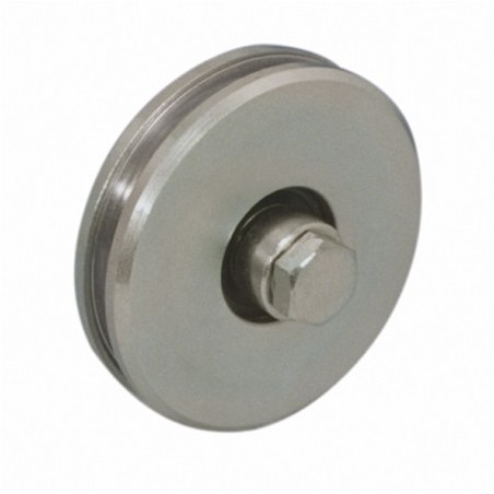 GALET ACIER D.80 GORGE CARREE GALET ACIER D.80 GORGE CARREE