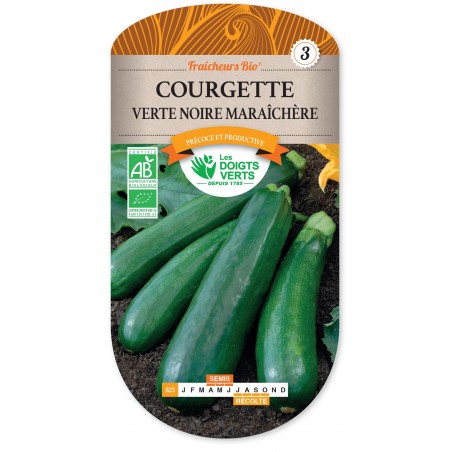 COURGETTE VERTE NOIRE MARAICHERE cat3 COURGETTE VERTE NOIRE MARAICHERE cat3