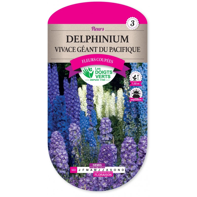 DELPHINIUM VIVACE GEANT PACIFI cat3