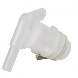 ROBINET POUR VINOTAINER 30L ET FUT BLANC