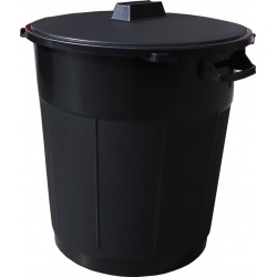 POUBELLE IMMEUBLE 50L + COUVERCLE