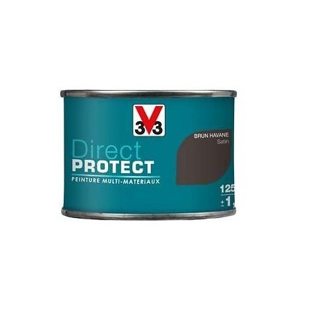 PEINTURE MULTI-MATERIAUX DIRECT PROTECT BRUN HAVANE SATIN 125ML