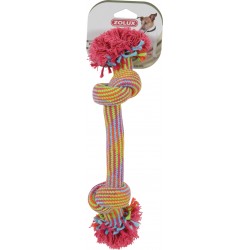 JOUET CORDE 2 NOEUDS 25 CM...