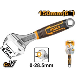 CLÉ À MOLETTE 150MM - INGCO