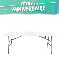 TABLE PLIANTE 180CM - MACXI...
