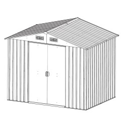 ABRI DE JARDIN METAL 2...