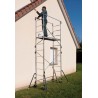 ECHAFAUDAGE ALU QUAD‘UP H DE TRAVAIL 4,70M