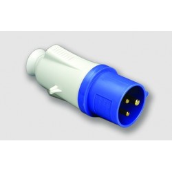 FICHE MALE IEC IP44 32A 2P+T 230V