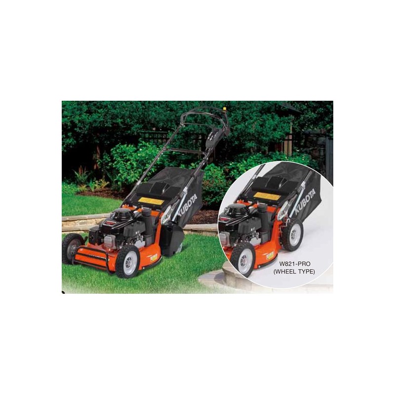 TONDEUSE KUBOTA TRACTEE W821PRO MECA HTC GXV160