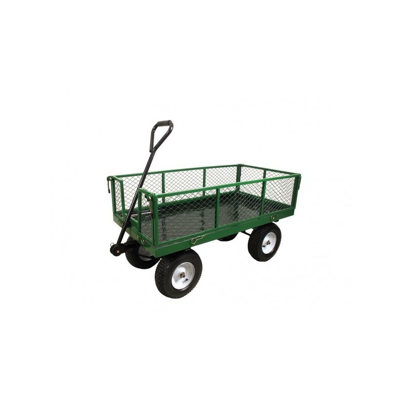 Chariot en bois de jardin POLET 4 roues 99,90 €