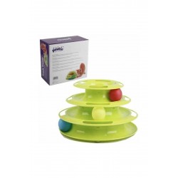 TOUR DE PISTE JOUET REFLEXION INTERACTIF POUR CHAT