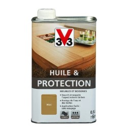 Vernis bois extérieur V33 Haute protection incolore mat 0.25 l