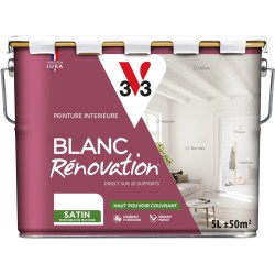 BLANC RÉNOVATION SATIN 5L -...