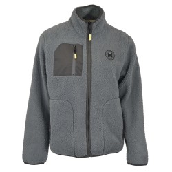 VESTE POLAIRE GRIS MANCHES...