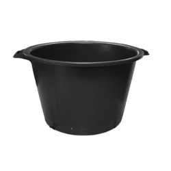 CONTENEUR NOIR POUR PLANTE...