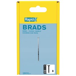 Pointes n°8/50mm de Rapid,...