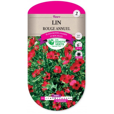 LIN ROUGE ANNUEL CAT2 LIN ROUGE ANNUEL CAT2