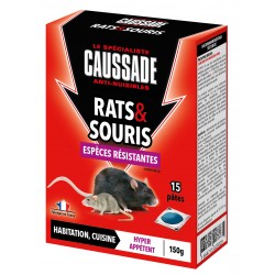 RATS SOURIS PATE 15X10G...