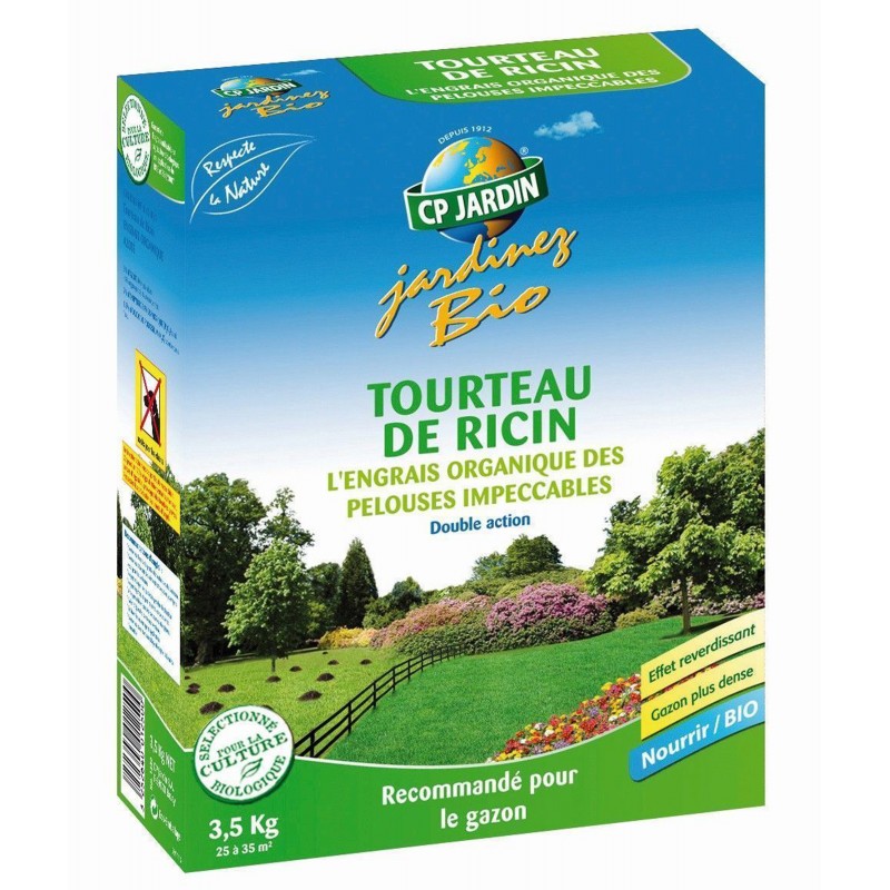 Tourteau Végétal de Ricin 3,5 Kg CP JARDIN - ISI-Jardin