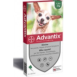 4 PIPETTES ANTIPARASITAIRES...