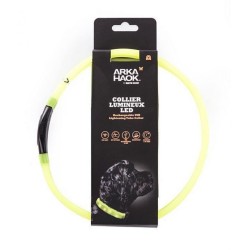 COLLIER TUBE PLAT LED JAUNE...