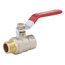 VANNE 1/4T.MF. À MANETTE...