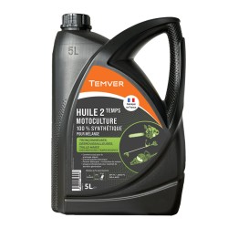 HUILE 2T SYNTHESE 100% 5L -...