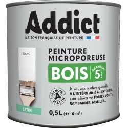 PEINTURE BOIS ADDICT 0.5 L...