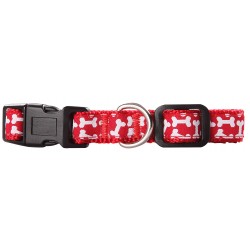 COLLIER CHIEN ROUGE S 22-35...