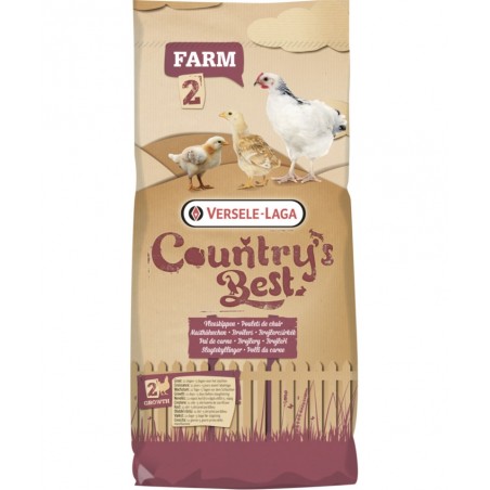 ALIMENT POULET FARM 2 PELLET 20KG ALIMENT POULET FARM 2 PELLET 20KG