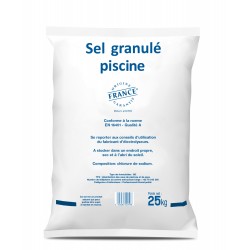 SEL GRANULÉ PISCINE 25KG