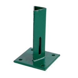 Platine piquet T fer vert -...