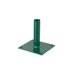 PLATINE VERTE POUR POTEAU...