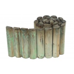 BORDURE BOIS PIN D.7CM H.30CM L 2M