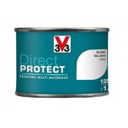PEINTURE MULTI-MATERIAUX DIRECT PROTECT BLANC SATIN 125ML