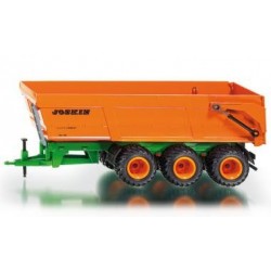 JOUET BENNE 3 ESSIEUX JOSKIN METAL 1/32EME