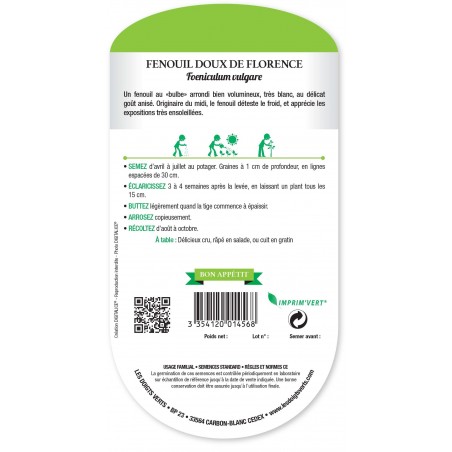 FENOUIL DOUX DE FLORENCE cat2 FENOUIL DOUX DE FLORENCE cat2