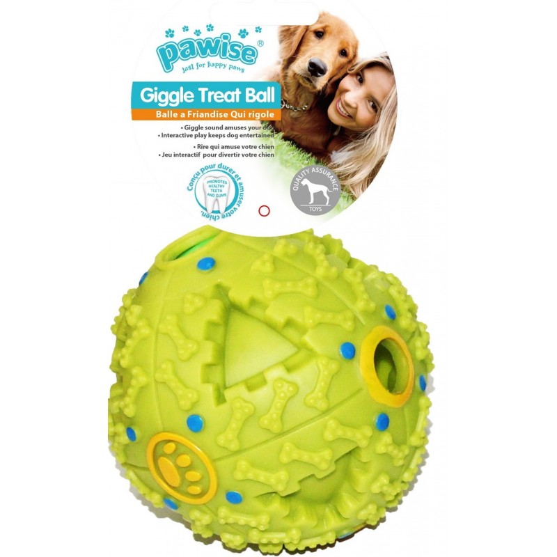 BALLE A FRIANDISES POUR CHIENS 11.5 CM