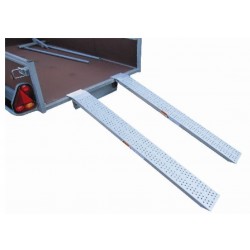 JEU DE 2 RAMPES ALU 1.60M -...