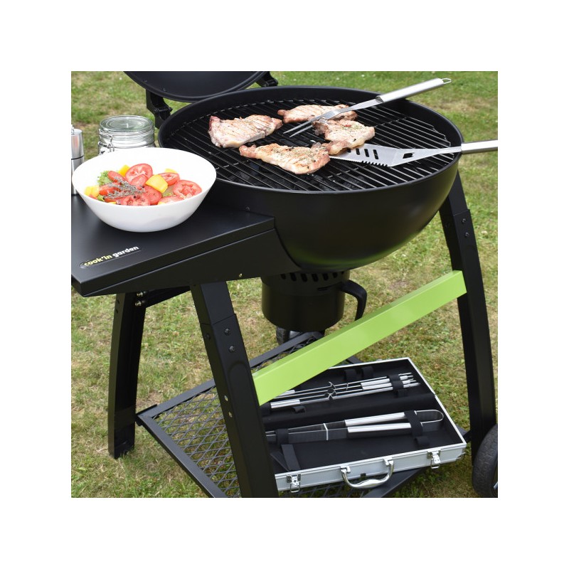 VALISETTE D'USTENSILES BARBECUE - COOK'IN GARDEN