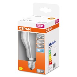Ampoule LED E14 tube T26 dépolie 20W=200 lumens blanc chaud