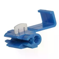 CONNECTEURS 1 A 2.5MM BLEU X6