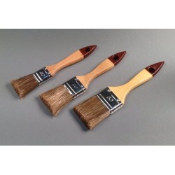LOT DE 3 PINCEAUX PLATS LASURE LARG 30/40/50