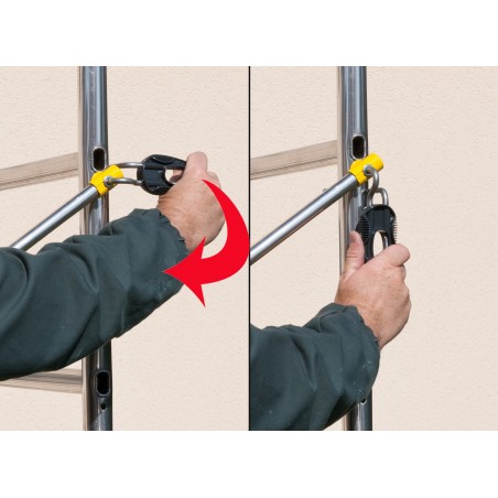 ECHAFAUDAGE ALU QUAD‘UP H DE TRAVAIL 4,70M ECHAFAUDAGE ALU QUAD‘UP H DE TRAVAIL 4,70M