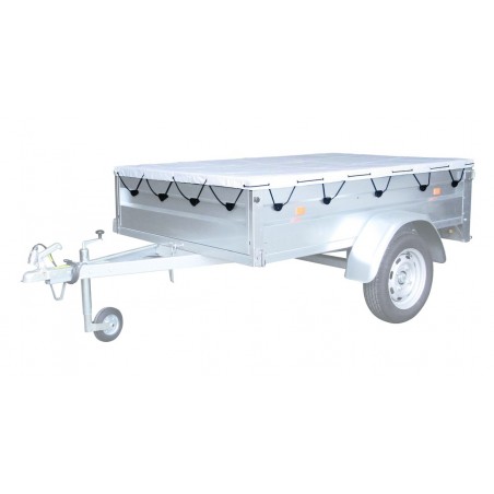 BACHE PLATE POUR REMORQUE NORDIKA 262 BACHE PLATE POUR REMORQUE NORDIKA 262