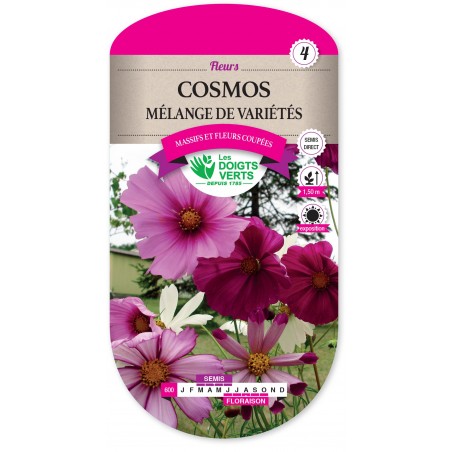 COSMOS MELANGE DE VARIETES CAT4 COSMOS MELANGE DE VARIETES CAT4