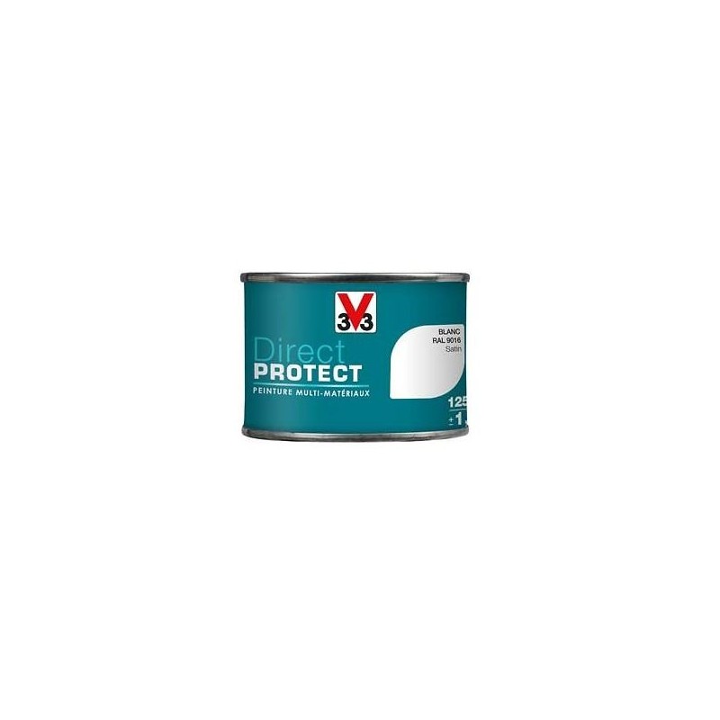 PEINTURE MULTI-MATERIAUX DIRECT PROTECT BLANC SATIN 125ML