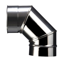 COUDE INOX FACETTE SOUDÉE...