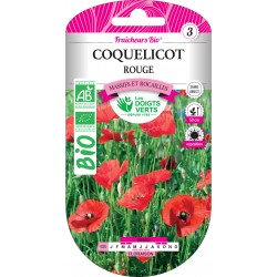 COQUELICOT ROUGE BIO -...