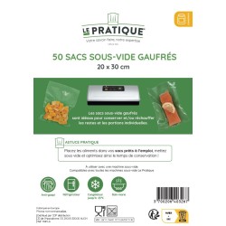 SACS SOUS VIDE GAUFRÉS 20 X...